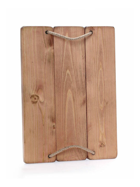 Zivas Wedding Tray Made of Brown Wood