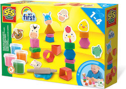 Ses Creative Tower Animals For 1+ Years 4pcs