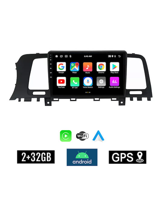 Kirosiwa Car Audio System for Nissan Murano Murano 2007-2014 (Bluetooth/USB/AUX/WiFi/GPS/Apple-Carplay/Android-Auto) with Touch Screen 9"