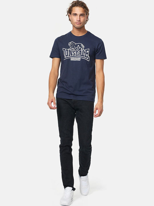 Lonsdale Allanfearn T-shirt Navy Blue