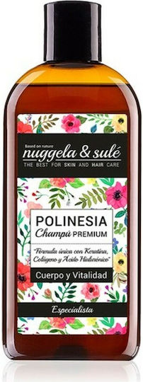 Nuggela & Sule Polinesia Keratin Sampon de Par împotriva Căderii Părului pentru Toate Tipurile de Păr 250ml
