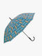 Bartuggi Regenschirm mit Gehstock Grün