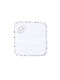 Baby Star Cloud Shoulder Burp Cloths Black 30x30cm. 3pcs