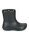 Women's Mid Heel Wellies Black