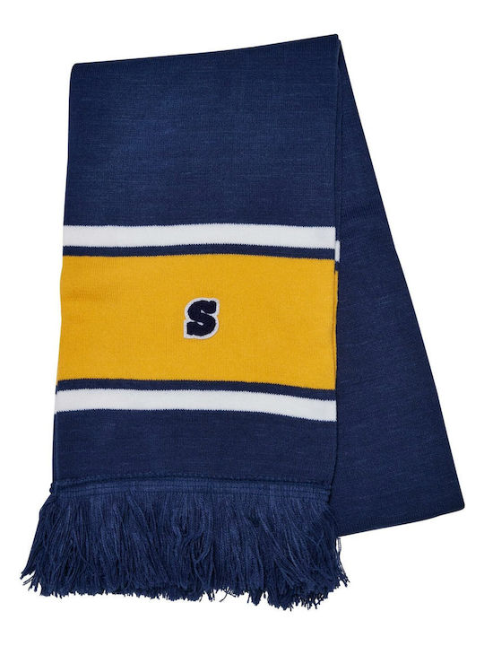 Urban Classics College Team Men's Scarf Space Blue / California Yellow