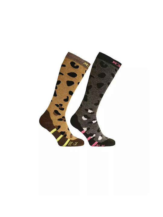 Sinner Animal Ski & Snowboard Socks Multicolour 2 Pairs