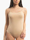 Spaghetti Strap Bodysuit Beige