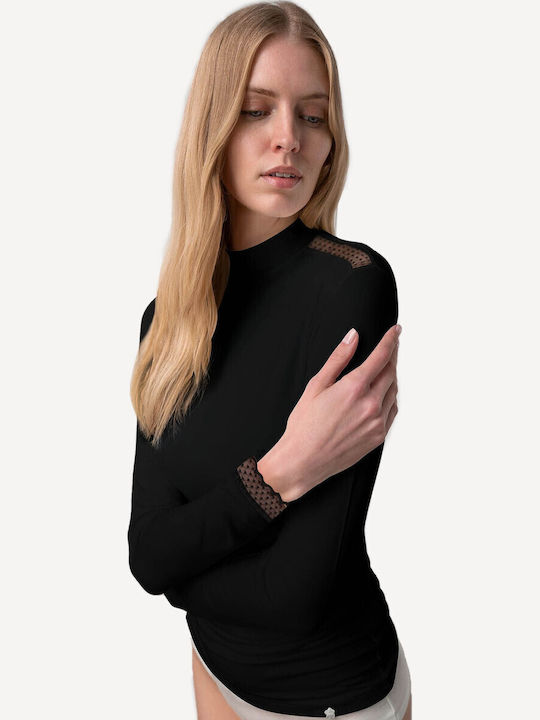 Vamp Women's Long Sleeve T-Shirt Black