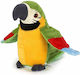 Plush Parrot Green 22 cm
