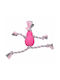 Happypet Little Rascals Fleecy Man Plüschspielzeug Hund Klein 35εκ. Rosa 1Stück