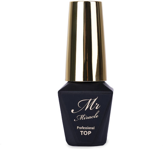 Molly Lac Top Coat για Ημιμόνιμα Βερνίκια 10ml