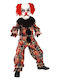 Kids Carnival Costume Scary Clown