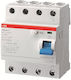Abb Relee De Fază Scurgere De Pământ 25A Tetrapolar Cu Tensiune 400V