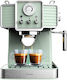 Cecotec Express Power Espresso 20 Traditional Espressomaschine 1350W Druck 20bar Light Green