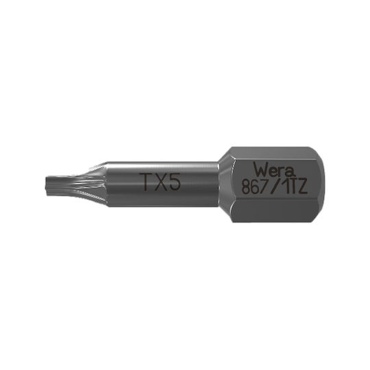 Wera Μύτη Κατσαβιδιού Torx με Μέγεθος T25 25mm