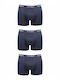 Uomo Men's Boxers Anthracite 3Pack