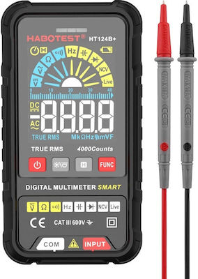 Habotest Digital Multimeter True RMS with Measurement AC / DC / Resistor HT124B+