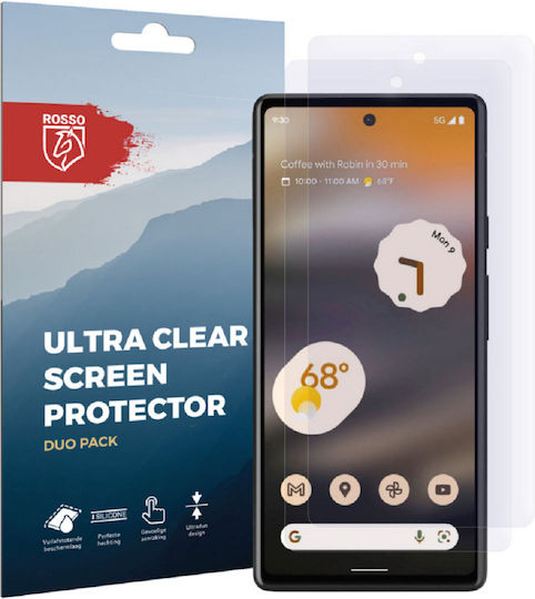 Rosso Ultra Clear Screen Protector 2buc (Google Pixel 6a) 110540