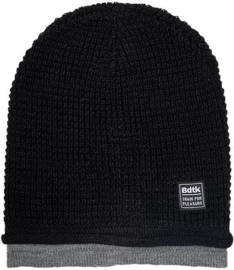 Beanie Unisex Beanie Knitted in Black color