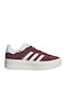 Gazelle Bold Flatforms Sneakers Shadow Red / Cloud White / Core White