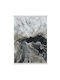 HomeMarkt Josiane Rectangular Rug with Fringes Gray