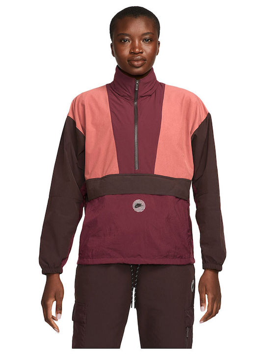 Nike Sportswear Women's Short Sports Jacket for Spring or Autumn