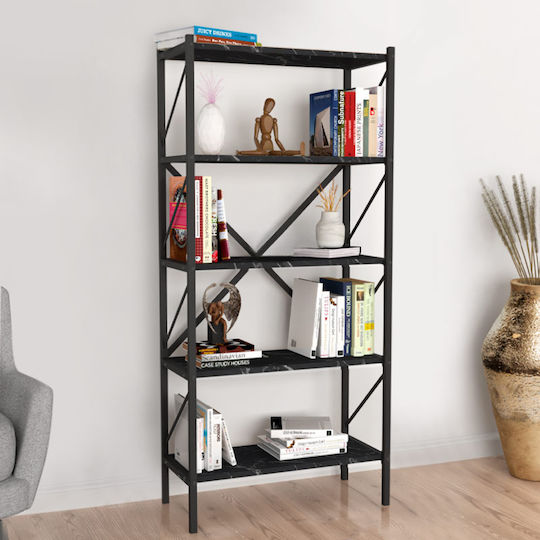 Βιβλιοθήκη Colmar 66x34x160εκ. Βιβλιοθήκη Colmar 66x34x160εκ.