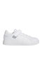 GRAND COURT 2.0 EL K Kids Sneakers with Hook & Loop Closure White