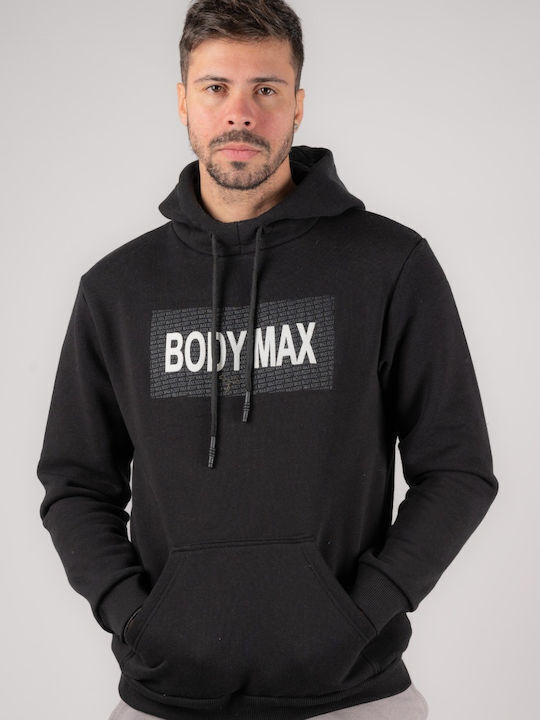 BODY MAX W6002 BLACK Men's sweatshirt