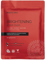 Beauty Pro Изсветляваща Тъканна Маска За Лице