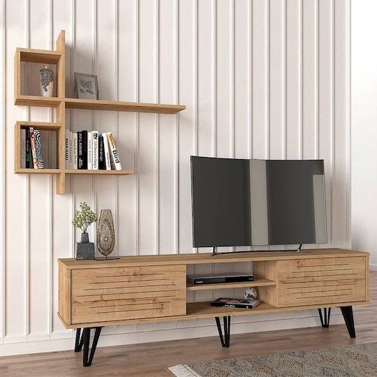 Unitate TV pentru sufragerie Salerno Sapphire L180xA35xÎ51buc Unitate TV pentru sufragerie Salerno Sapphire L180xA35xÎ51buc