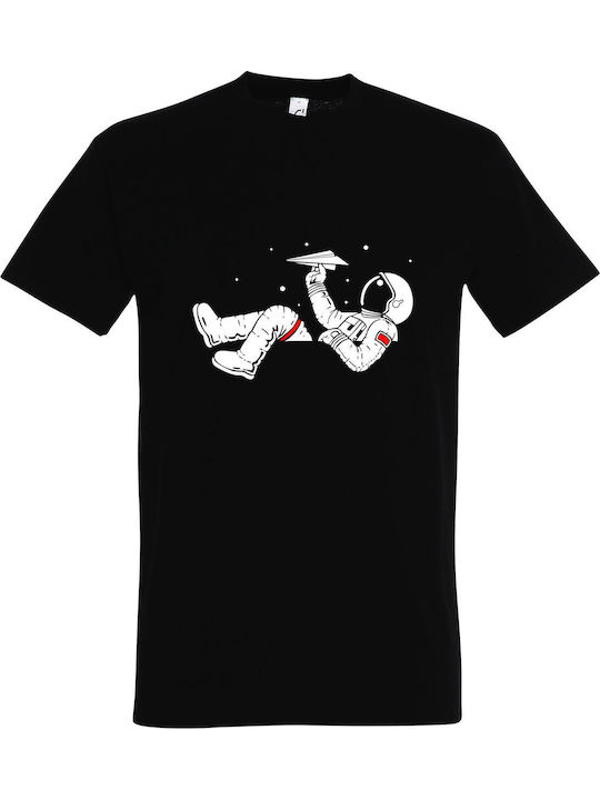 T-shirt Unisex " Cool Spaceman " Black