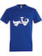 T-Shirt Unisex "Cool Spaceman" Königsblau