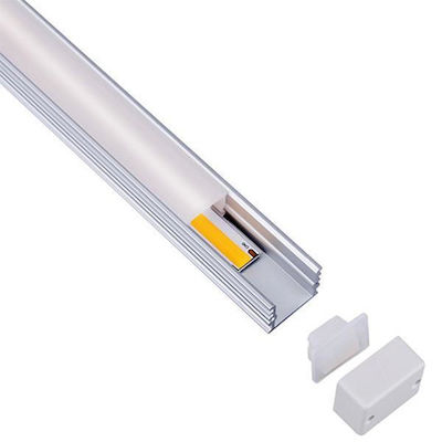 Eurolamp Εξωτερικό Προφίλ Αλουμινίου Ταινίας LED 200x1.8x1.3εκ.