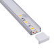 Eurolamp În aer liber Profil din Aluminiu pentru Bandă LED 200x1.5x0.6cm.
