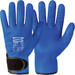 Nitrile assembly gloves with lining for cold and resistance to contact with hot objects