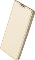 Dux Ducis Skin Pro Book Δερματίνης Χρυσό (Poco X4 Pro 5G)