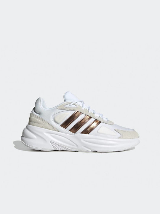 Adidas Ozelle Γυναικεία Chunky Sneakers Footwear White / Mat Gold