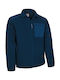 Valento Basset Μπουφάν Εργασίας με Επένδυση Fleece Navy Μπλε