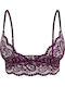 Tommy Hilfiger Bralette Σουτιέν Μωβ