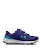 Surge 3 Kids Sports Shoes Running with Hoop & Loop Closure Blue