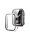 2-in-1 Plastic Case with Glass in Transparent color for Apple Watch 38mm