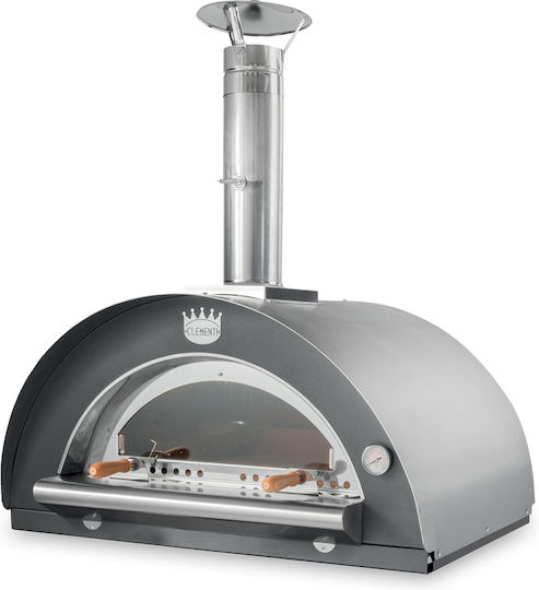 Clementi Family Tetto Pizzaofen Holz Traditionell 80.3x77.1x103.6cm