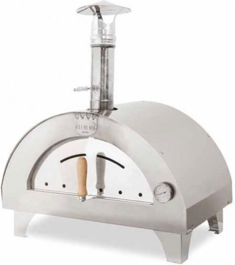 Clementi Tetto Pizzaofen Holz Traditionell 70x51.1x80.2cm