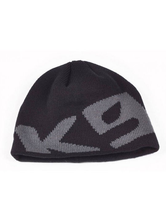 K9 evolution πλεκτός σκούφος knitted fleece beanie σε μαύρο χρώμα