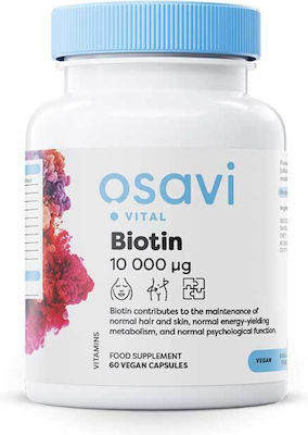 Osavi Biotin Vitamin für die Haare, die Haut & die Nägel 60 veg. Kappen