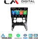 LM Digital Car Audio System for Peugeot 3008 / 206 / 5008 2009-2016 with Clima (Bluetooth/USB/WiFi/GPS/Apple-Carplay/Android-Auto) with Touch Screen 9"