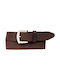 Leather belt Petrol (Brown) 40381