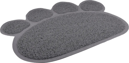 Flamingo Paw Gray Cat Toilet Accessories Floor Mat 60x45cm 1 Piece