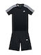 Set pentru copii cu șorturi Vară 2buc Negru Essentials